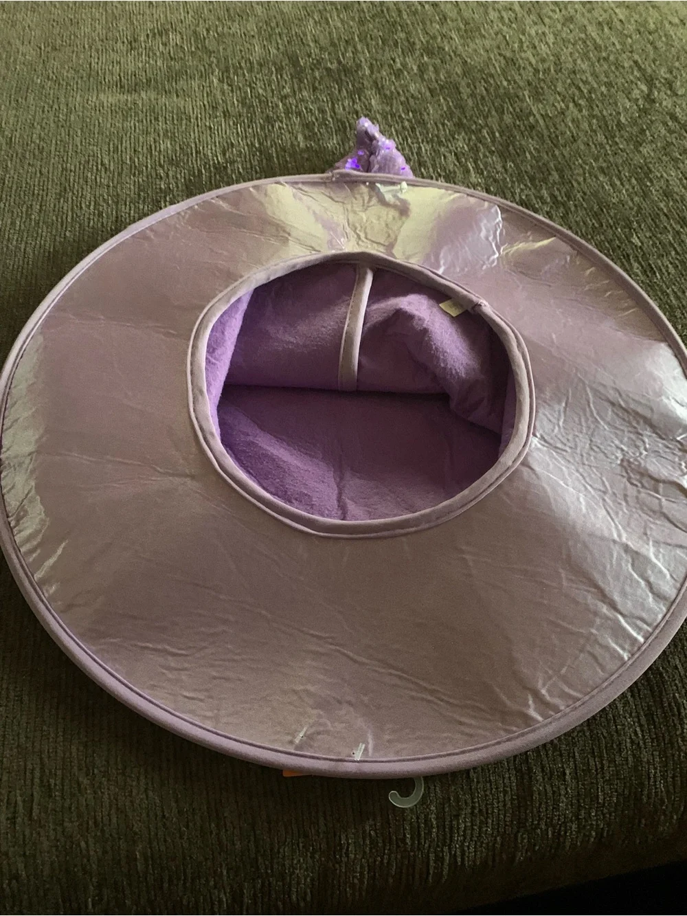 Hyde and EEK! Purple Sequin Witch Hat